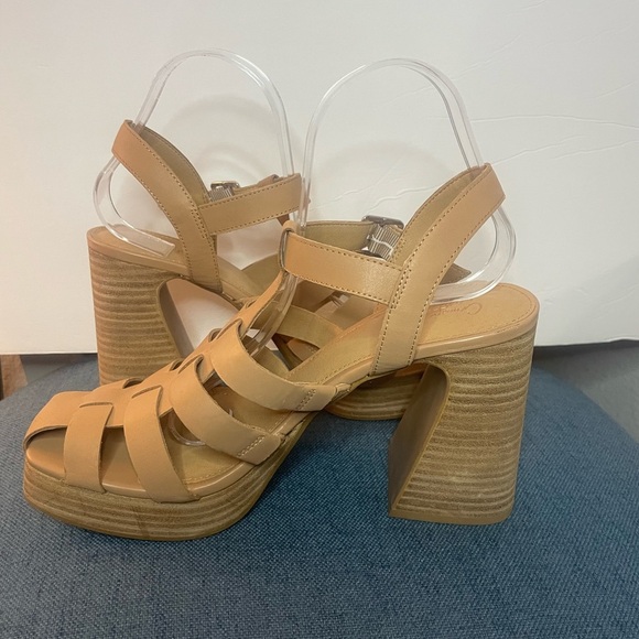 CROWN VINTAGE Women’s Brown Farlie Sandal size 9 1/2 - Picture 4 of 11